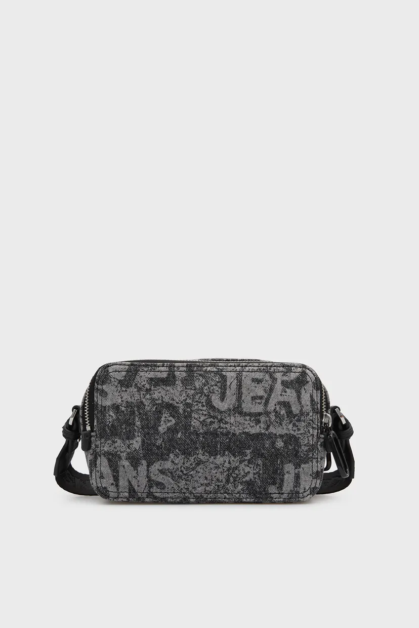 Сумка/klj box logo camera bag denim 4