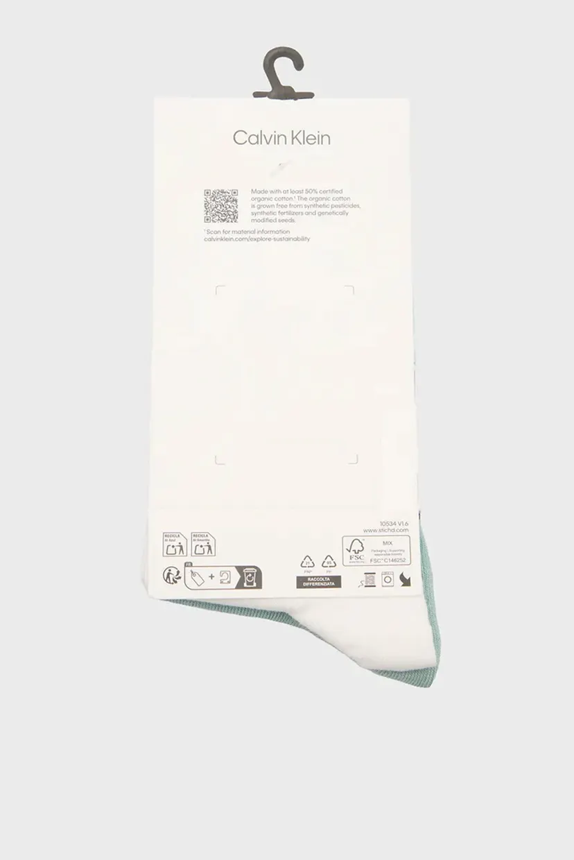 Șosete/CKJ WOMEN SOCK 2P MONOGRAM 3