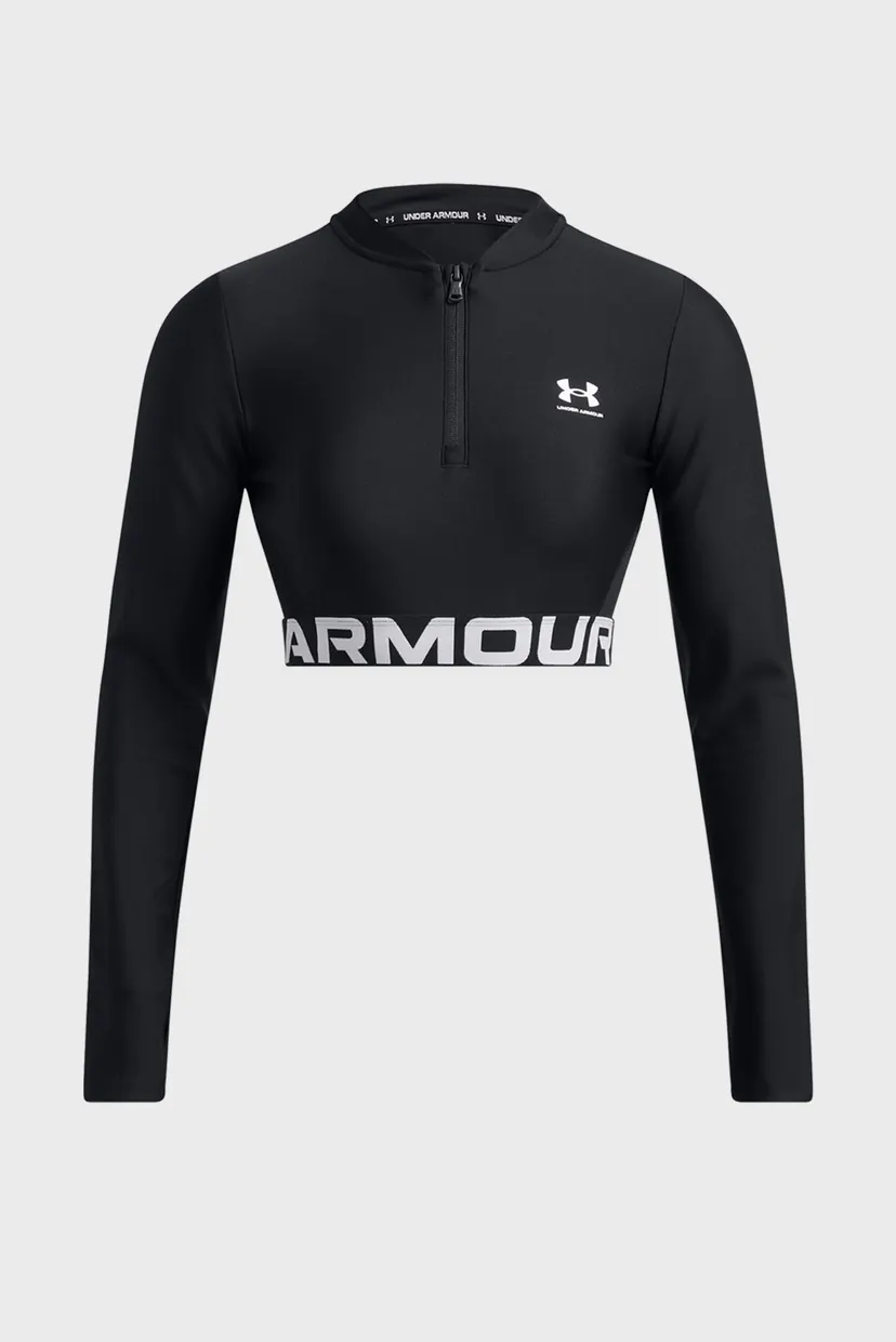 Лонгслив/HeatGear Rib 1/4 Zip LS 3