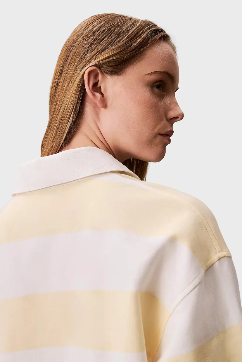 Платье/LS VARSITY STRIPE MINI POLO DRES 6
