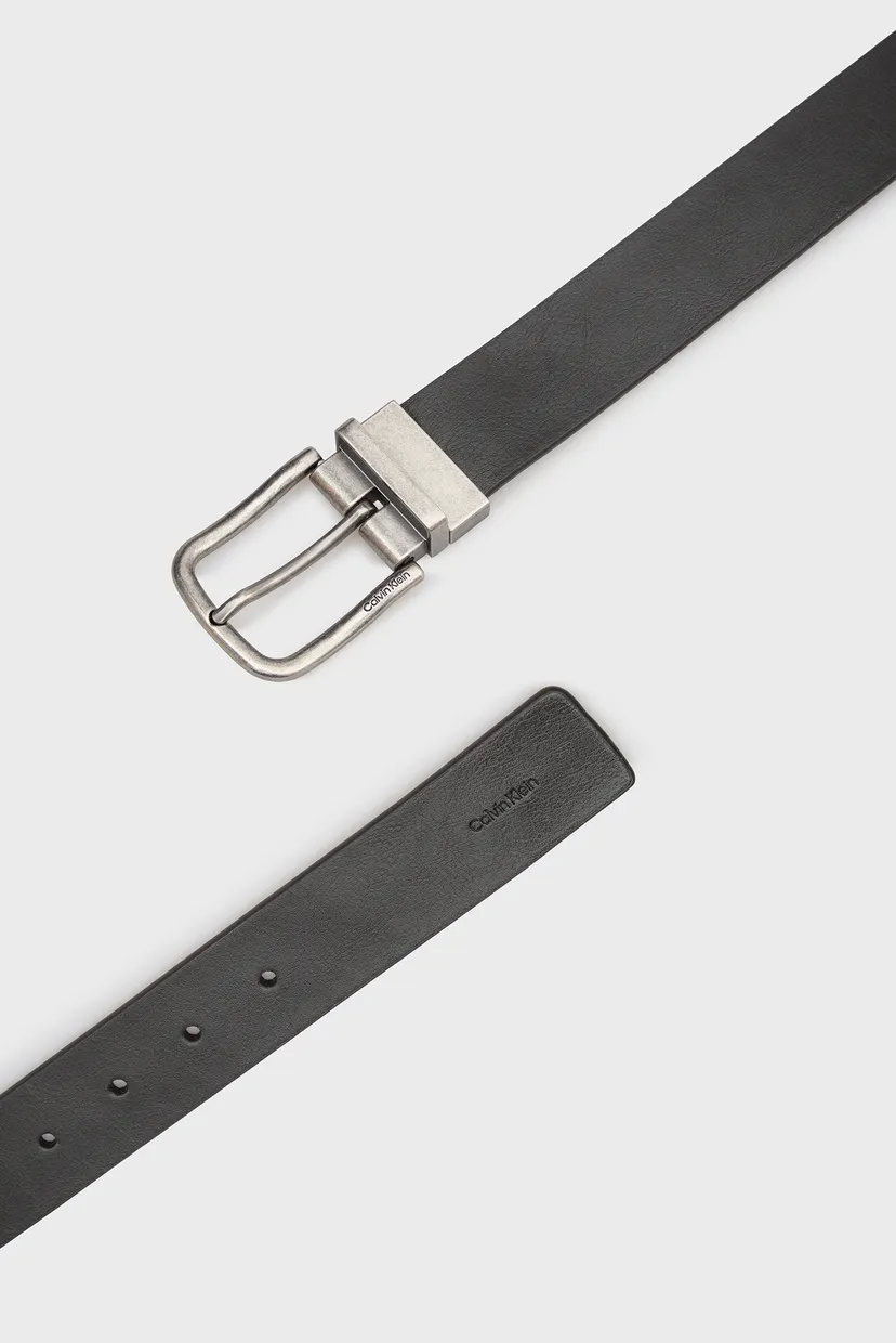 Ремень/ROUND BUCKLE TUMBLED 35MM ADJ/RE 3