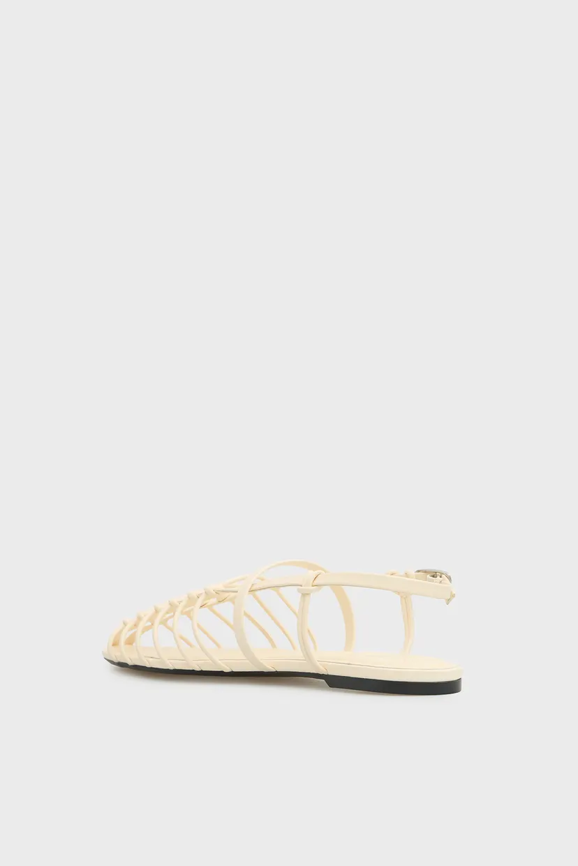 Sandale/SQUARE BALLERINA STRAPPY LTH 5