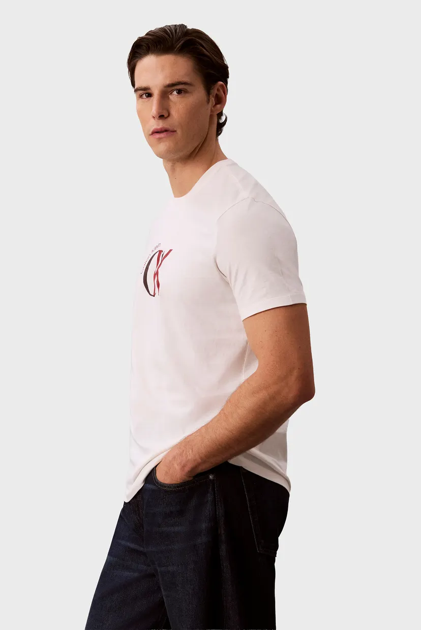 Футболка/SS 30S WHSL CKJ 2TONE CK GRAPHIC 3