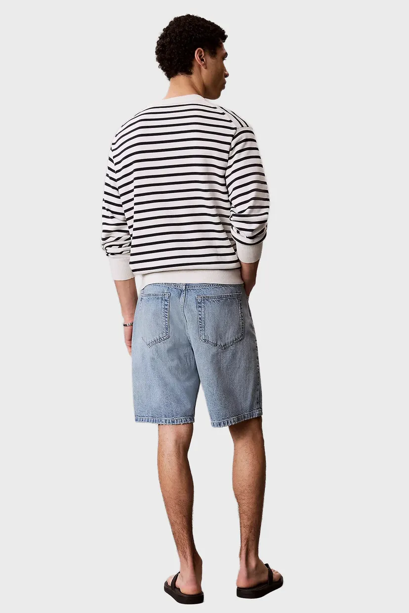 Шорты/LINEN 90S SHORT DRIFTWOOD BLUE 4