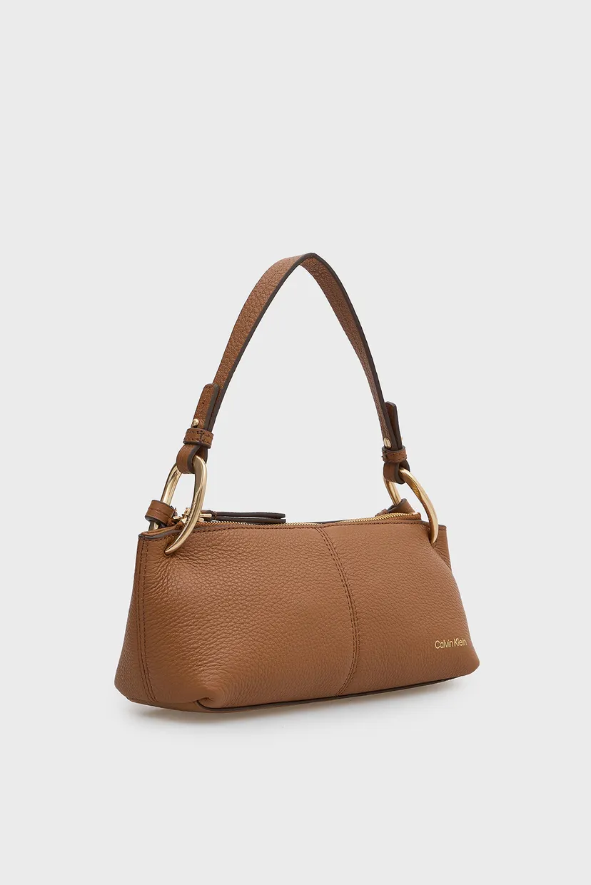 Sac/SLOUCHY LEATHER SMALL CONV BAG 3
