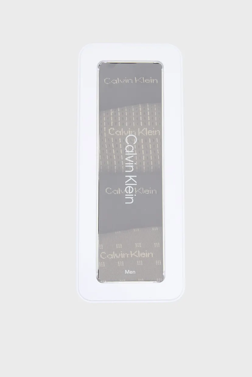 Un set de șosete/CK MEN SOCK 4P GIFTBOX AOP 4