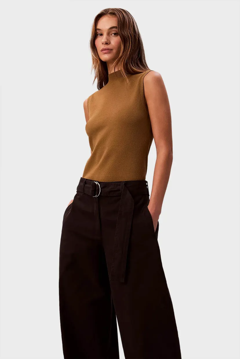 Pantaloni/COTTON SEAMED PANT 5