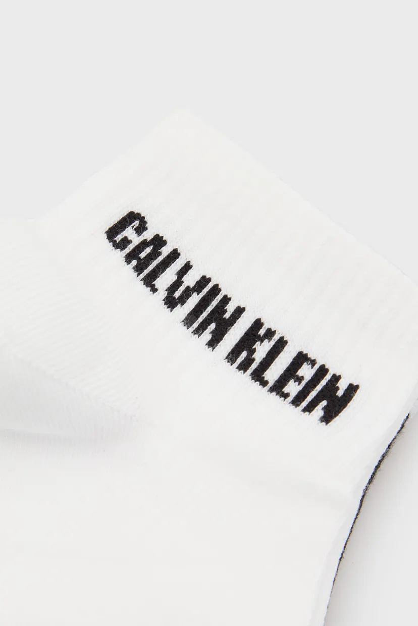 Șosete/CK MEN QUARTER 2P LOGO STRIPE 3
