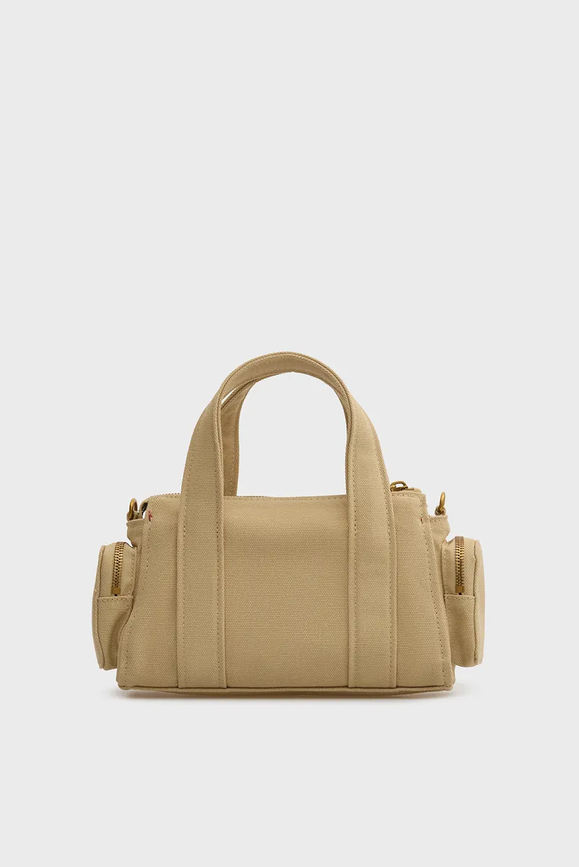 Geanta/WEBBING STRAP CANVAS POCKET BAG 4