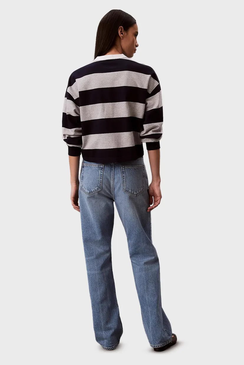 Maneca lunga/LS VARSITY STRIPED HENLEY TOP 4