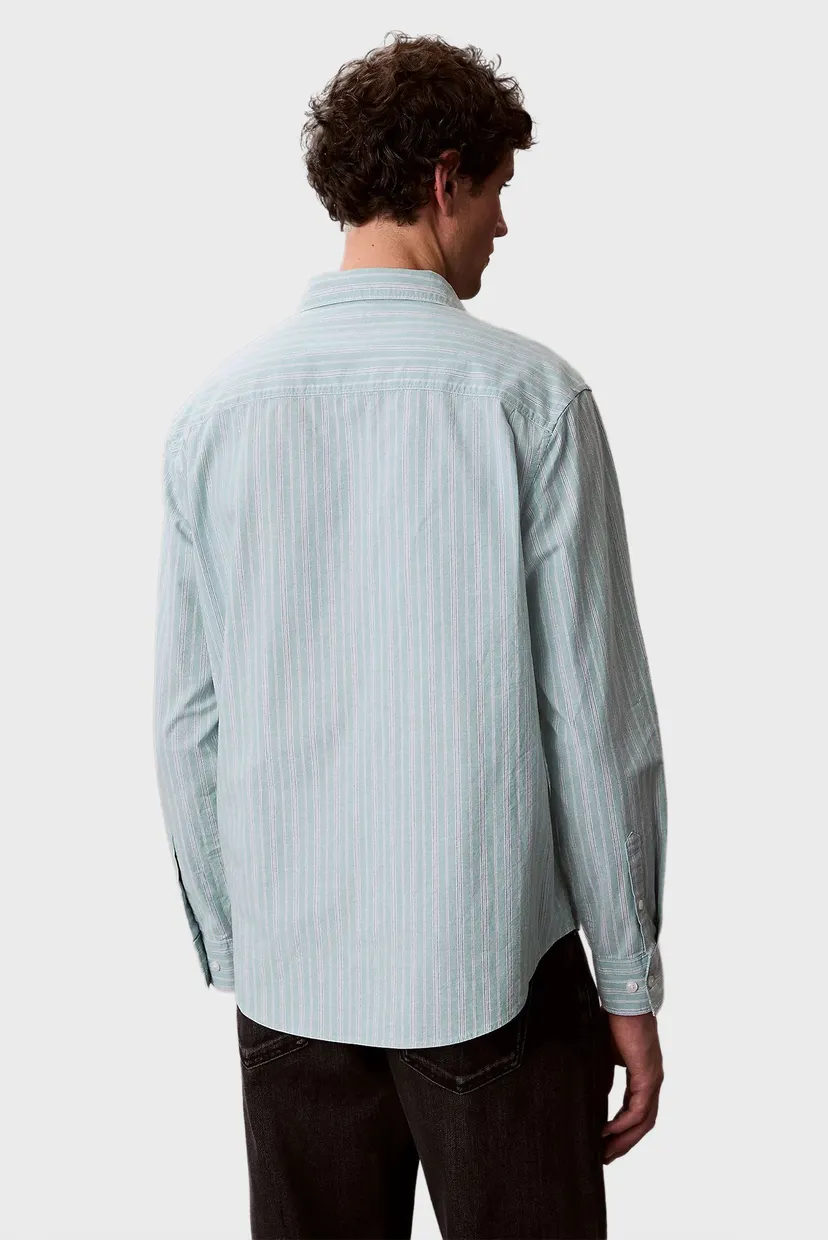 Рубашка/LS YD STRIPE WASHED OXFORD EASY 3