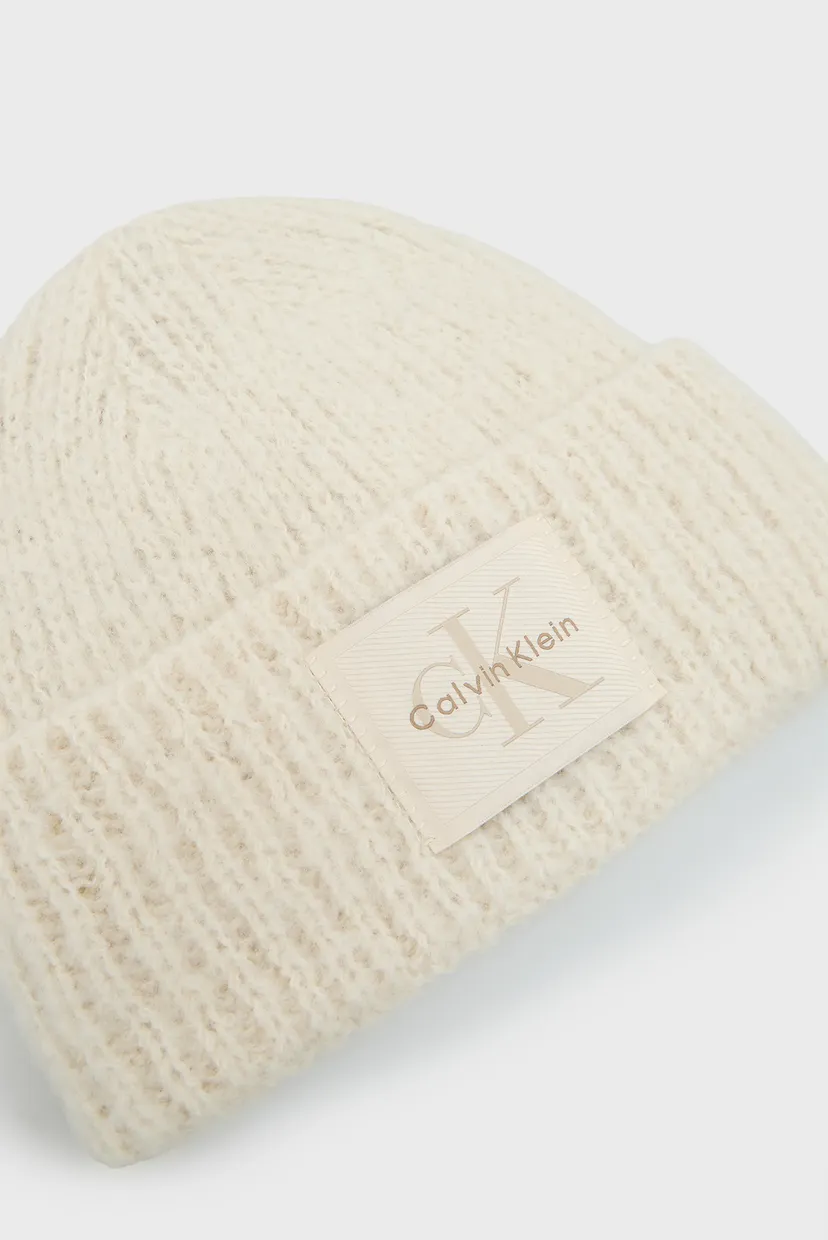 Capac/BRUSHED SOLID CHUNKY RIB BEANIE 3