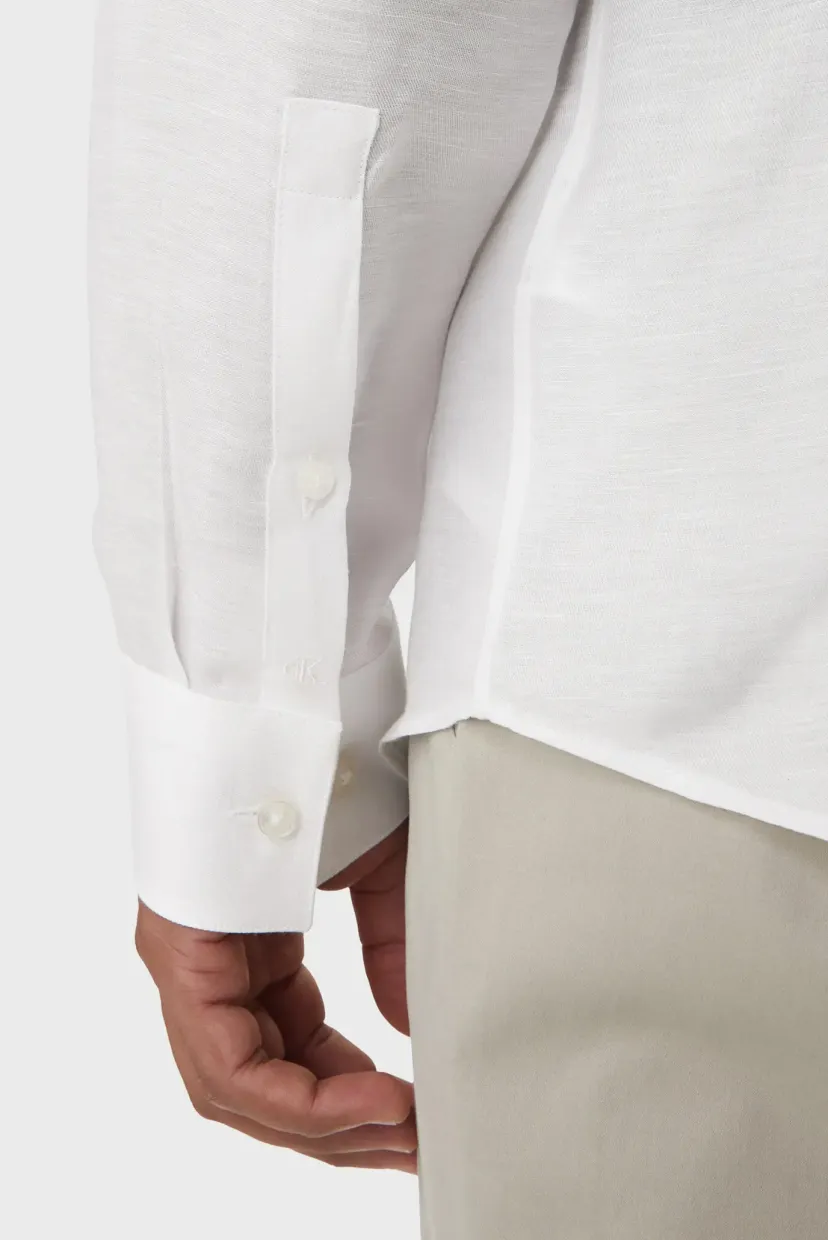 Cămaşă/SLIM REF LINEN BLD SLD 5