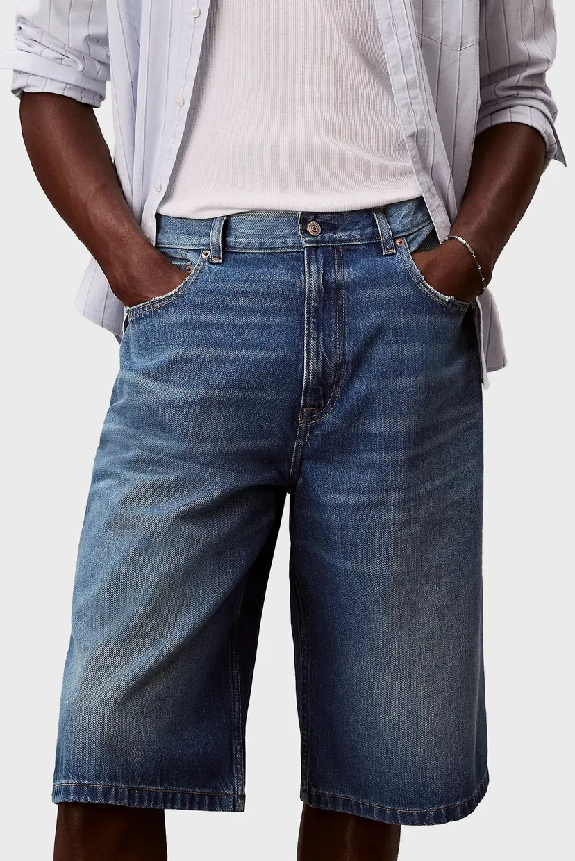 Pantaloni scurti/LONG SHORT WASHED EMERALD 5