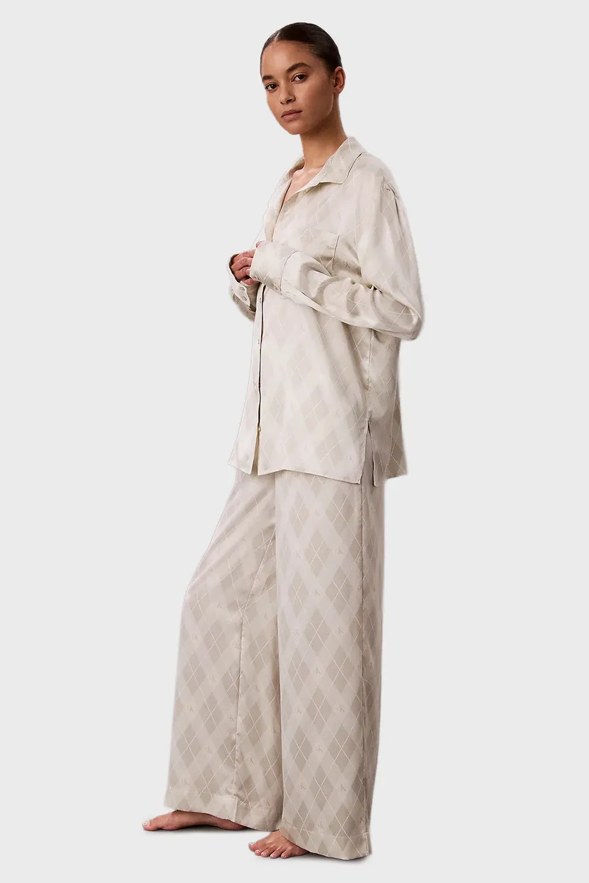 Ночная рубашка/SATIN LS BUTTON DOWN 3