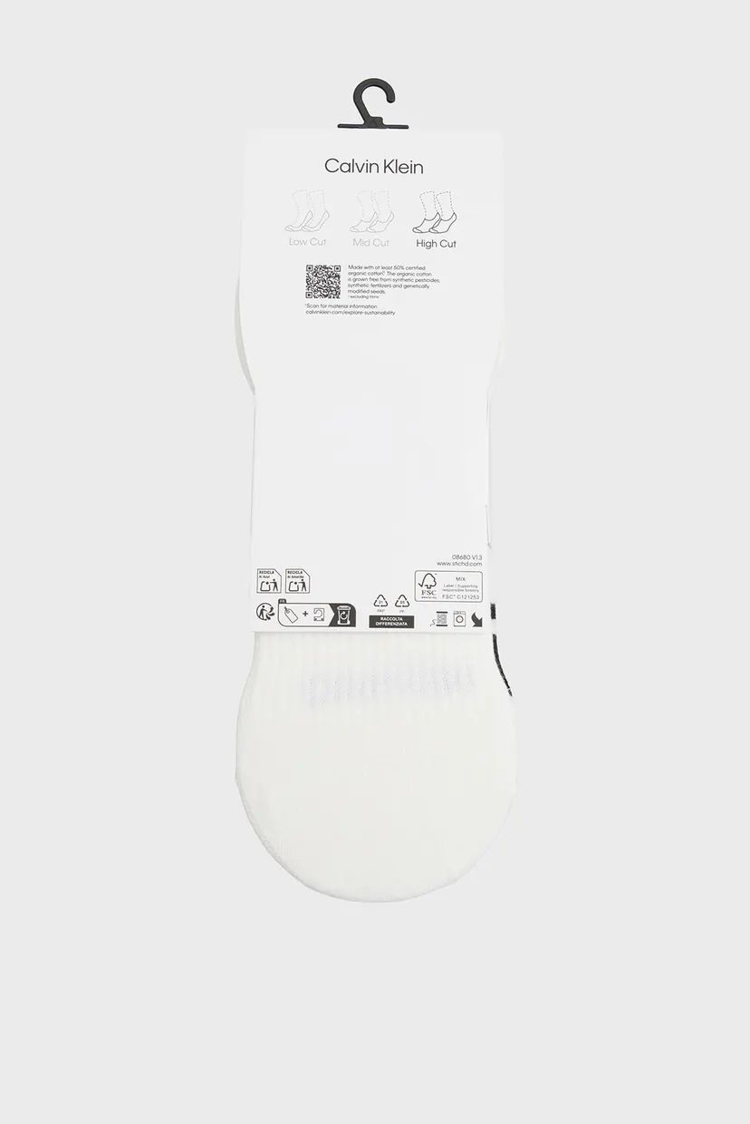 Șosete invizibile/CK MEN FOOTIE HC 2P LOGO STRIP 3