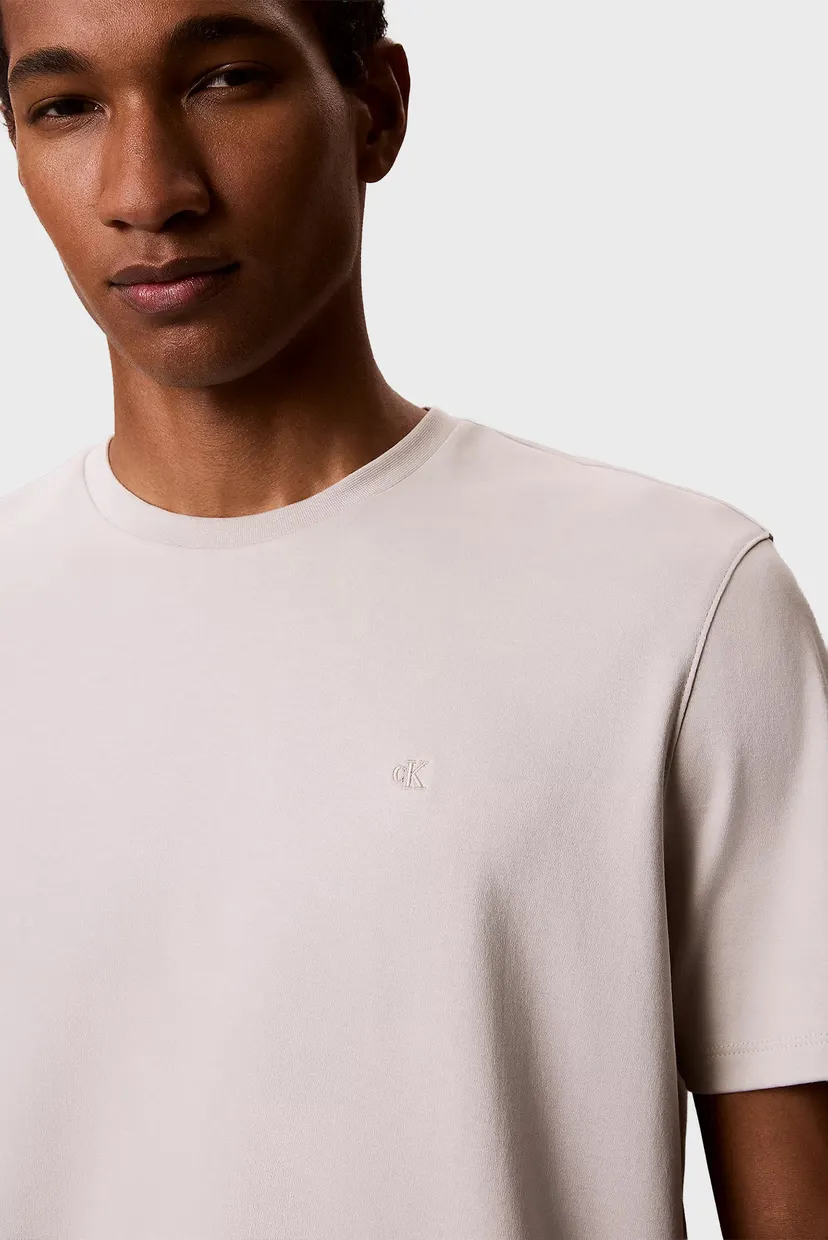 Tricou/SS SUPIMA CHEST EMB CREWNECK TEE 4