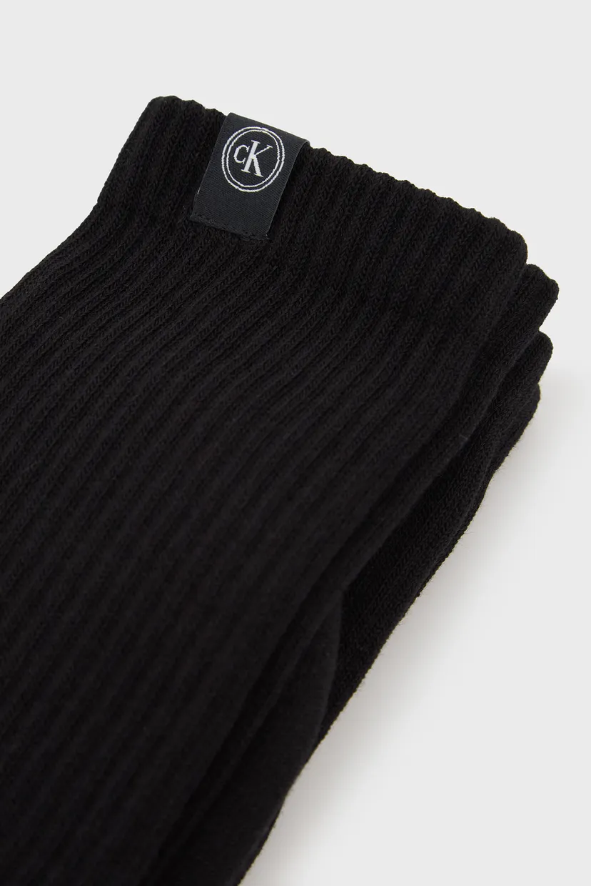 Șosete/CK WOMEN SOCK 2P LOGO TAB 3