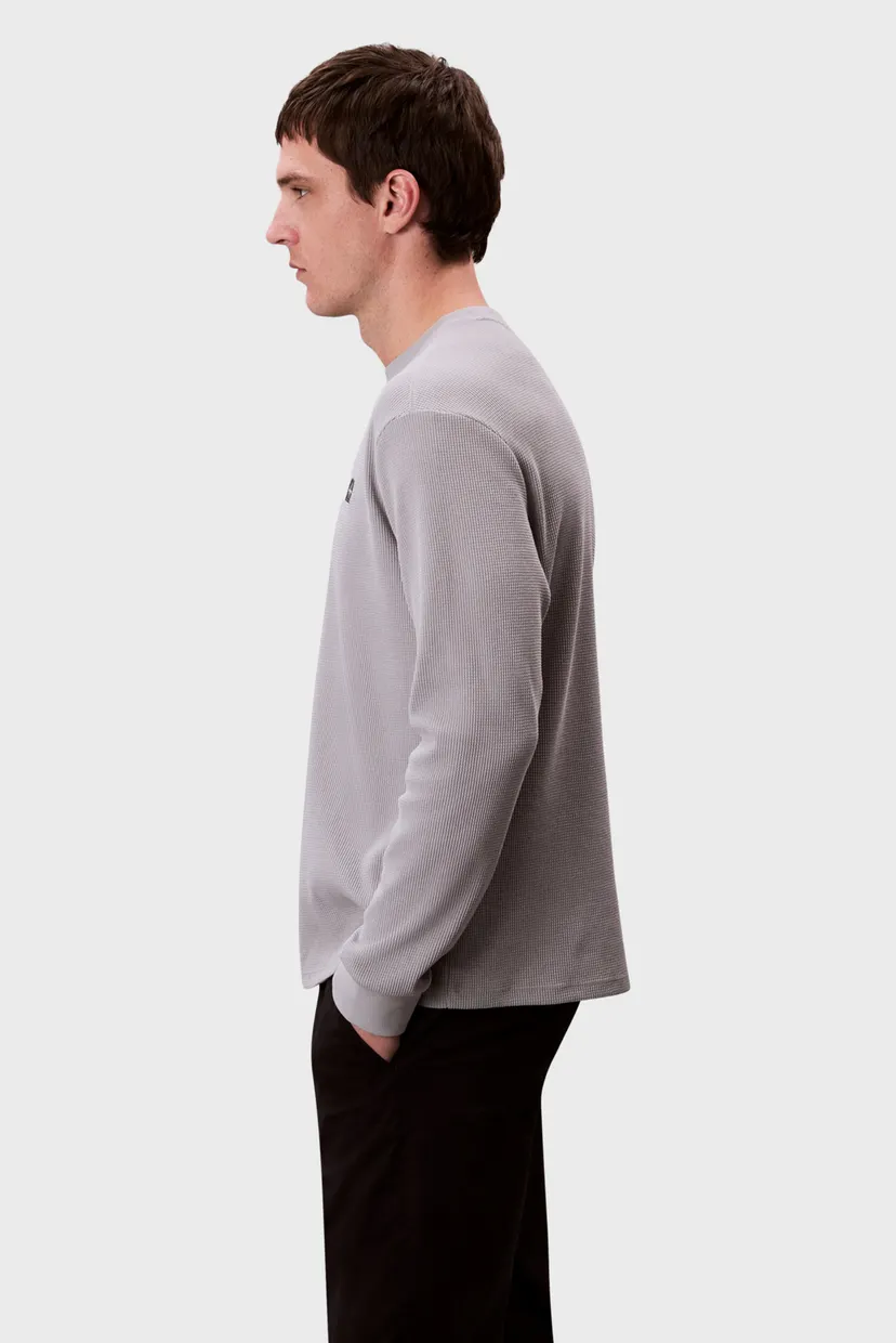 Maneca lunga/LS WAFFLE HERITAGE LBL TEE 3