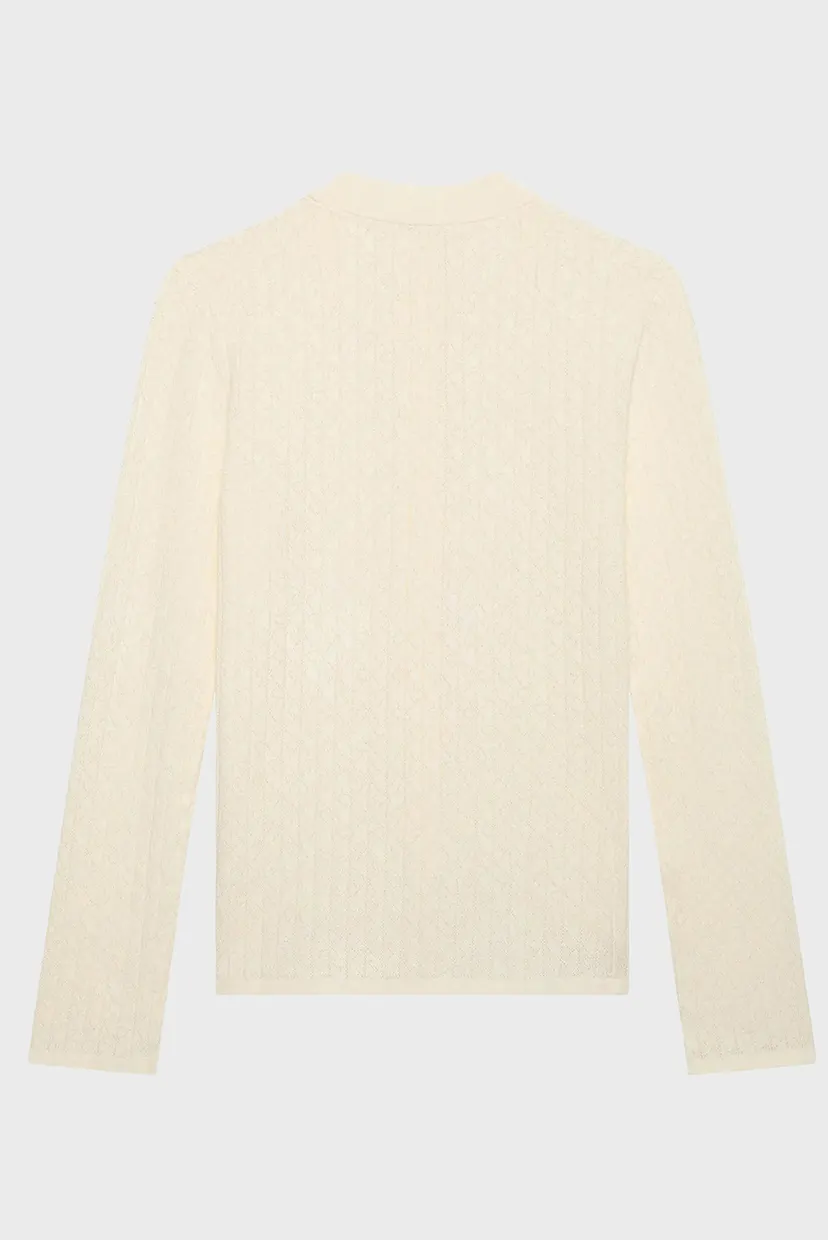 Кардиган/LS AOP Pointelle Cardigan 5