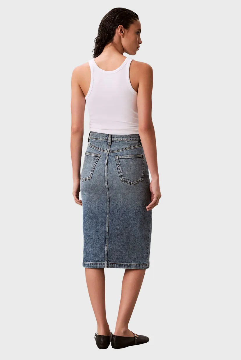 Fusta/DENIM ZIP FRONT SKIRT VINTAGE RO 4