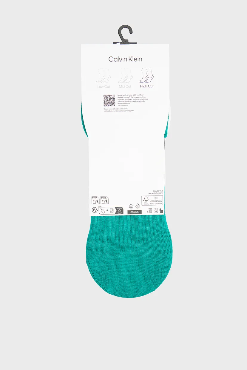 Следы/CK MEN FOOTIE HC 2P LOGO STRIP 3