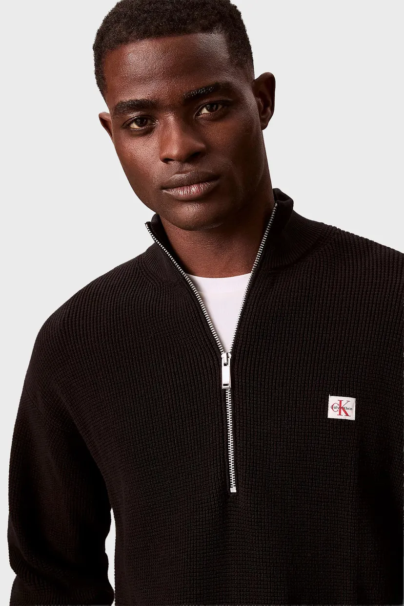 Свитер/LS EZ COTTON WAFFLE QUARTER ZIP 4