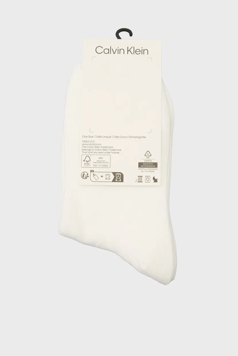 Носки/CK WOMEN SHORT SOCK 2P SHINY LOGO 3