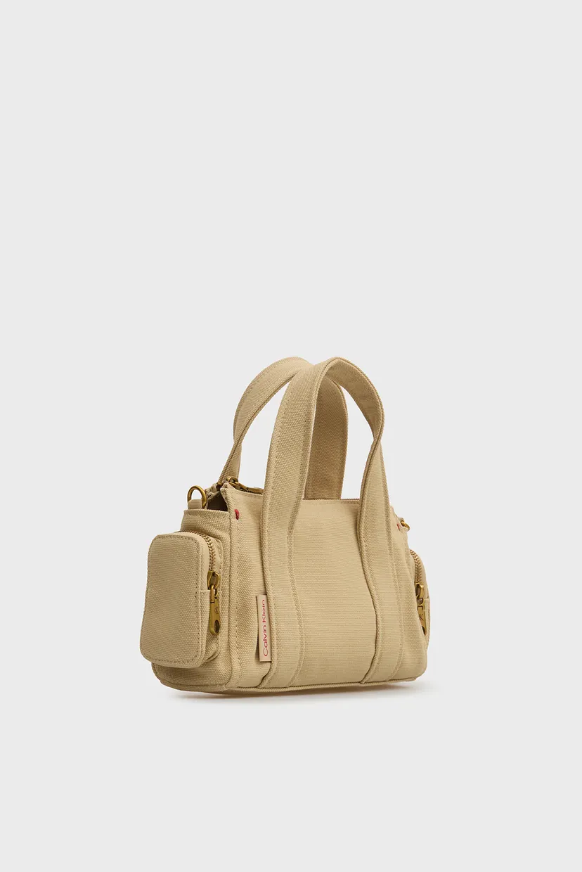 Geanta/WEBBING STRAP CANVAS POCKET BAG 3