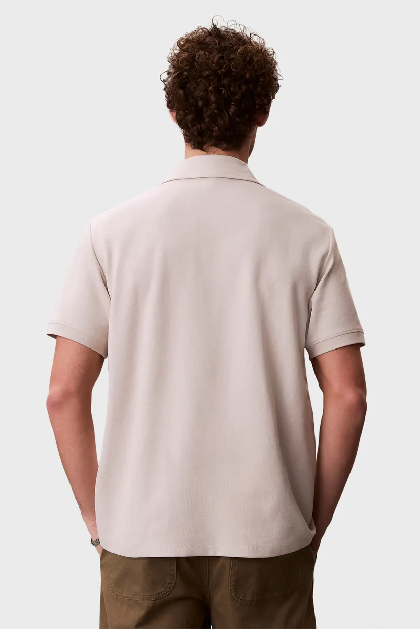 Polo/SS EASY MICRO WAFFLE CAMP POLO 4