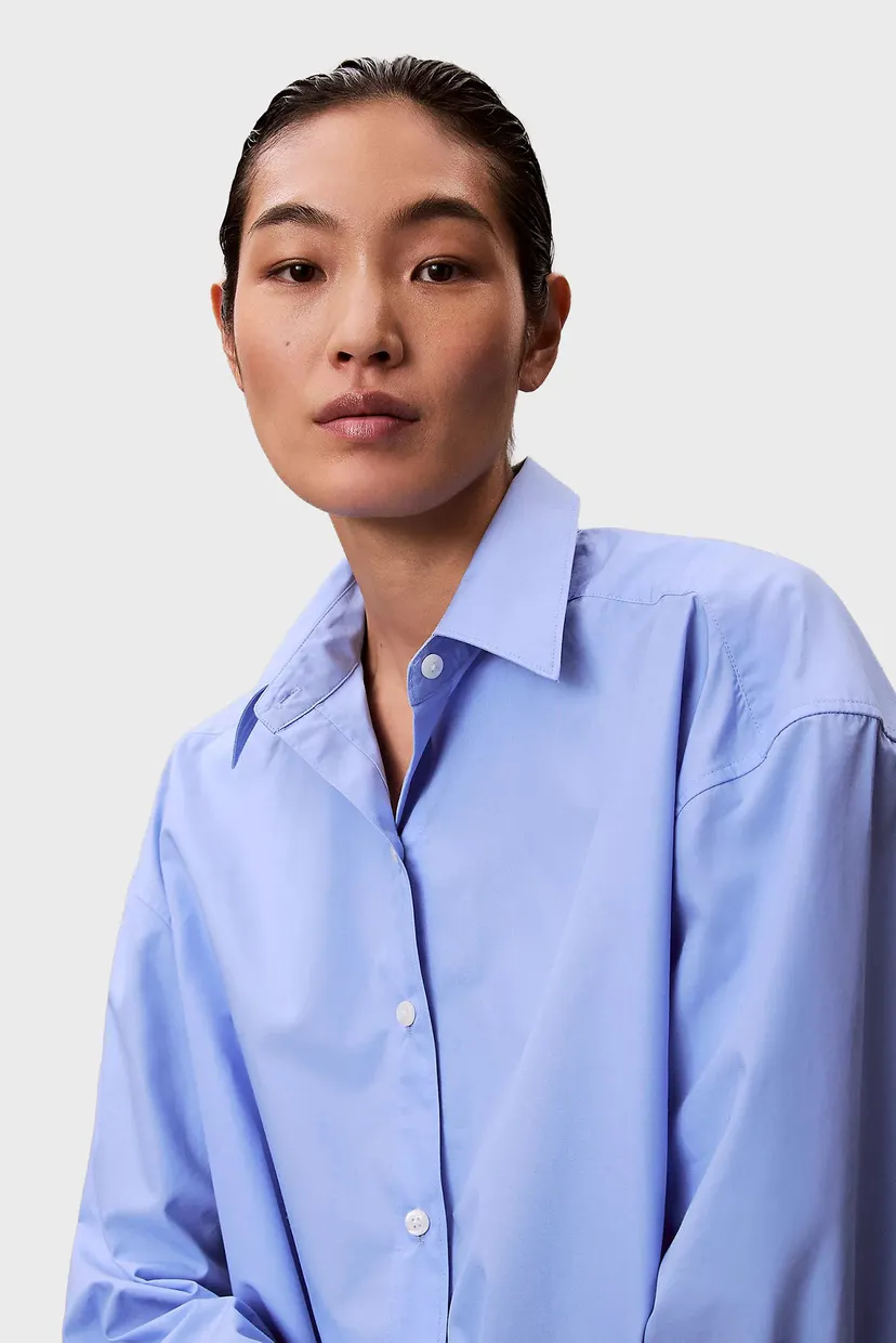 Рубашка/Crisp Poplin Oversized Cropped S 5
