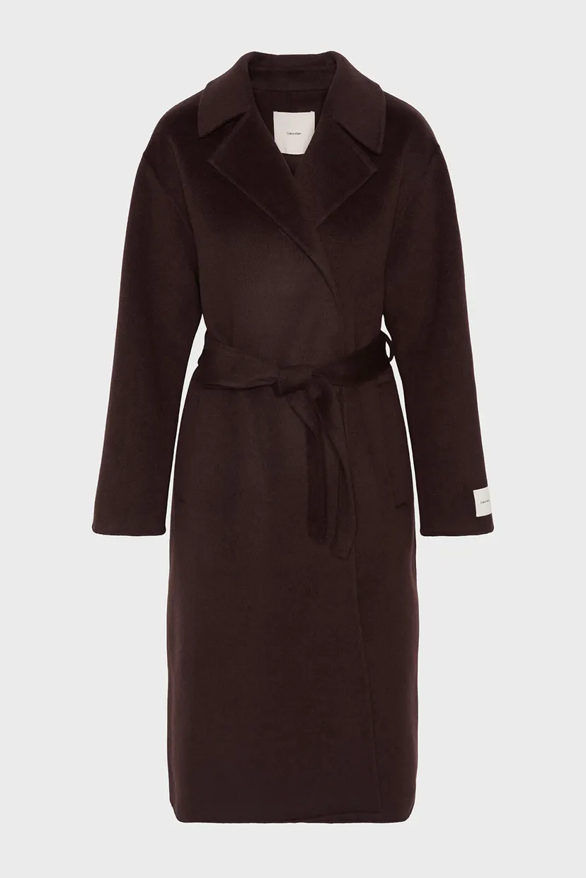 Palton/CLASSIC DF WOOL WRAP COAT 5