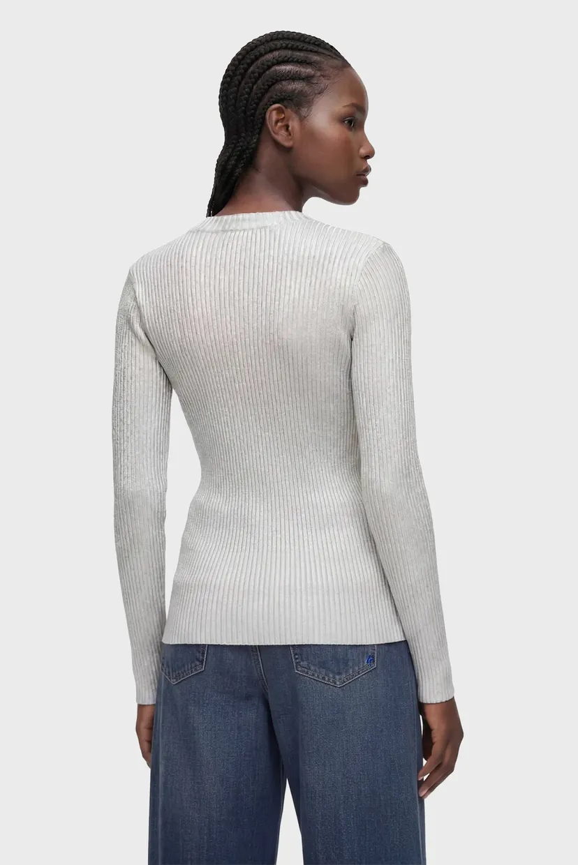 Pulover/klj coated knit sweater 3