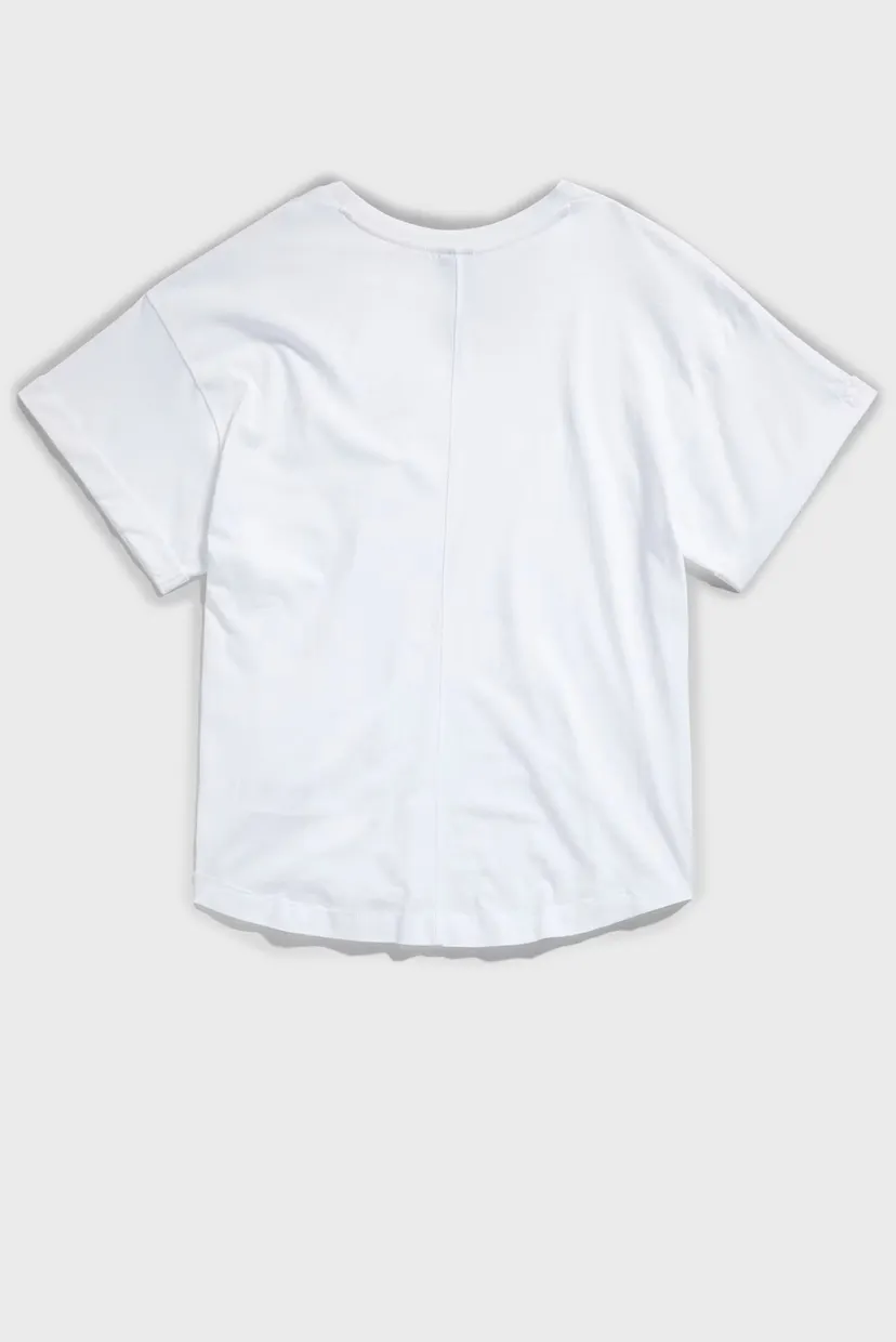 Tricou/Rolled up sl BF r t wmn 5