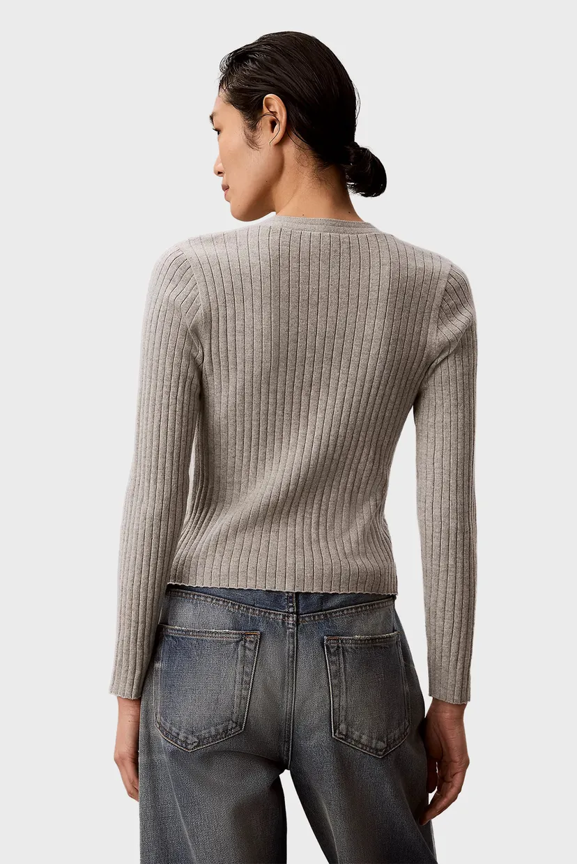 Bluza/COTTON RIB CARDIGAN 4