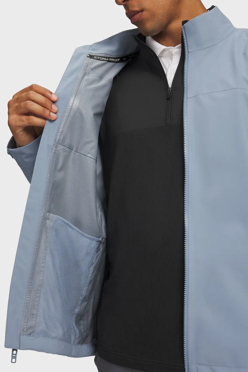 Ветровка/UA Drive Pro Rain Jacket-BLU 4