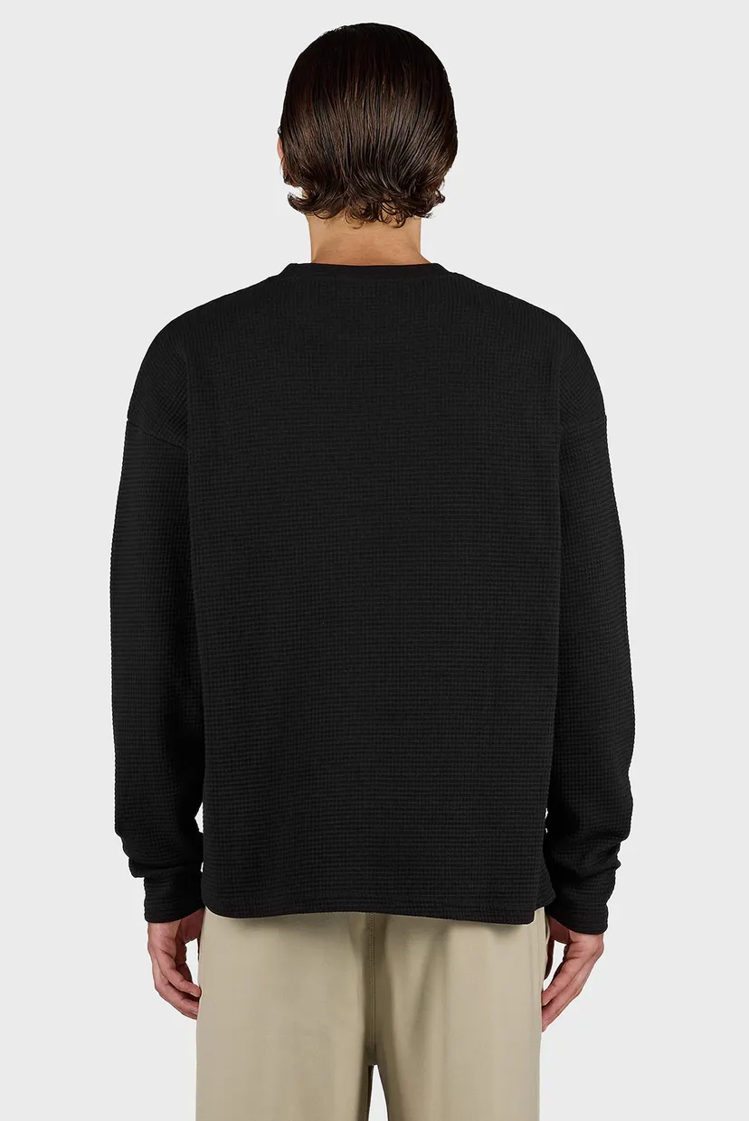 Maneca lunga/Signar Oversized Waffle Longsleeve 3
