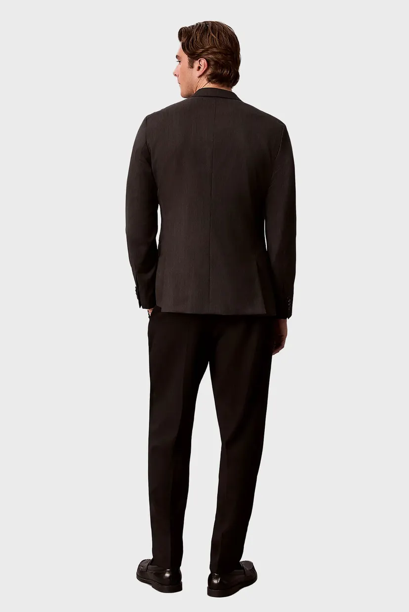 Pantaloni/TAPERED PLEATED WOOL BLEND PANT 4