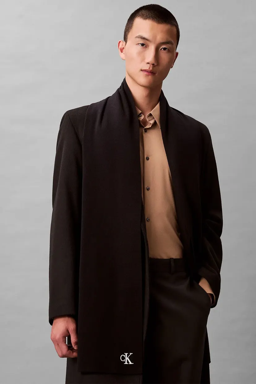 Шарф/CK FINE RIB SCARF 8