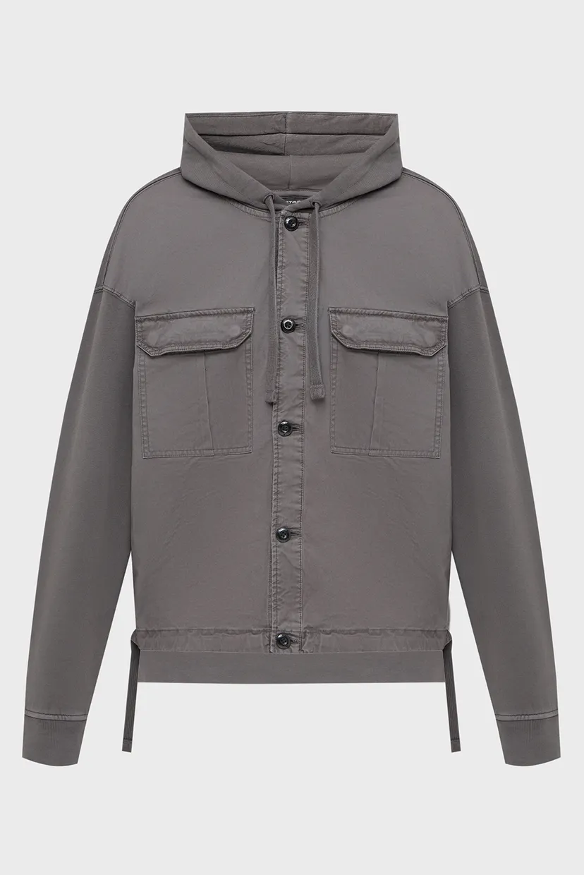 Реглан/Woven mix loose hdd sw overshirt 7