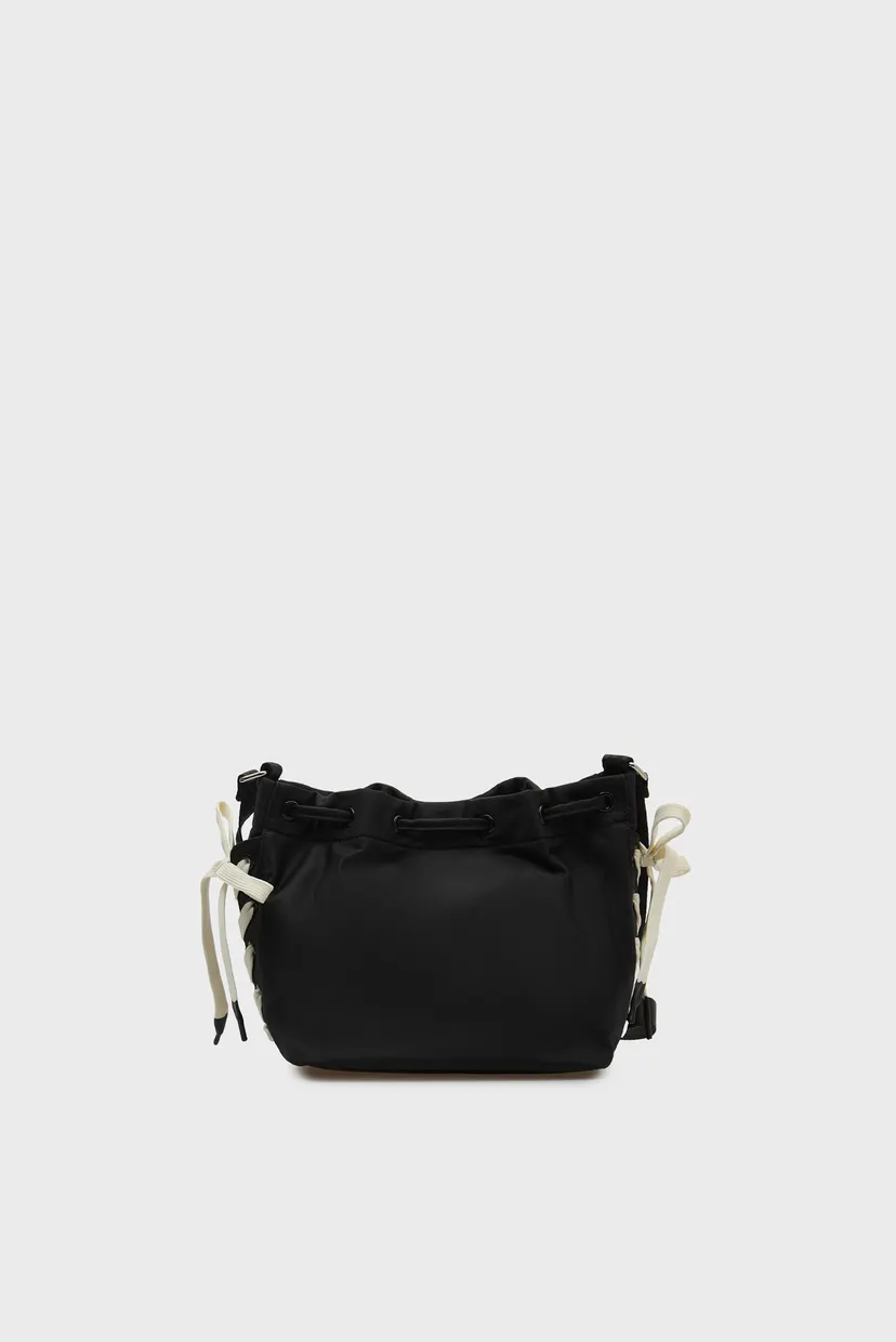 Сумка/KLJ NYLON LACE UP SM BUCKETBAG 3