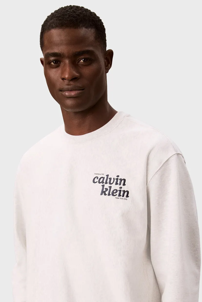Hanorac/LS PREMIUM TERRY GRPH CREWNECK 4