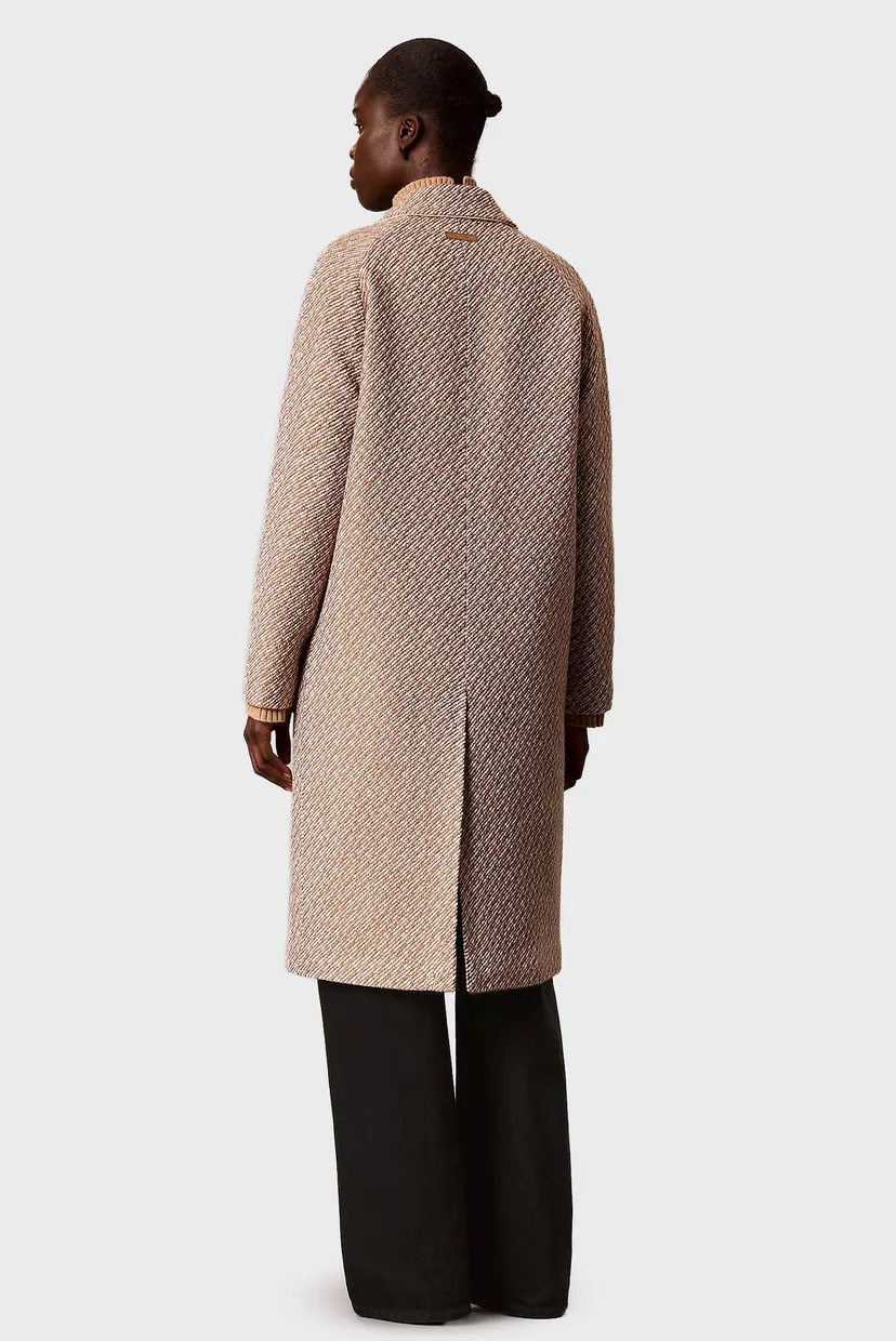 Пальто/RELAXED MID CALF PEACOAT 4
