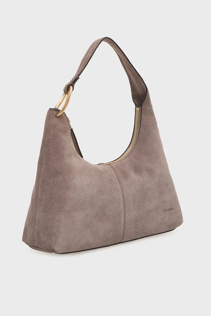 Sac/SLOUCHY SUEDE SHOULDER BAG 3
