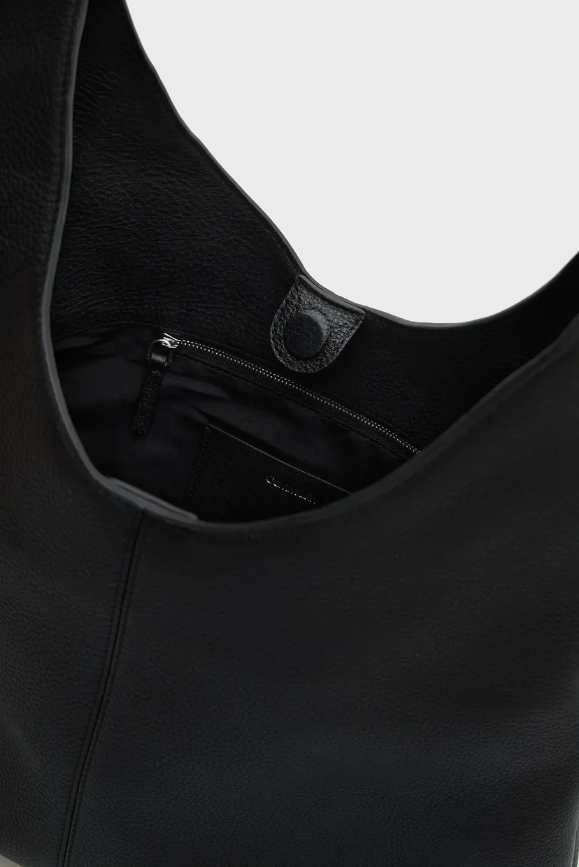 Sac/SLOUCHY LEATHER MD SHOULDER BAG 5