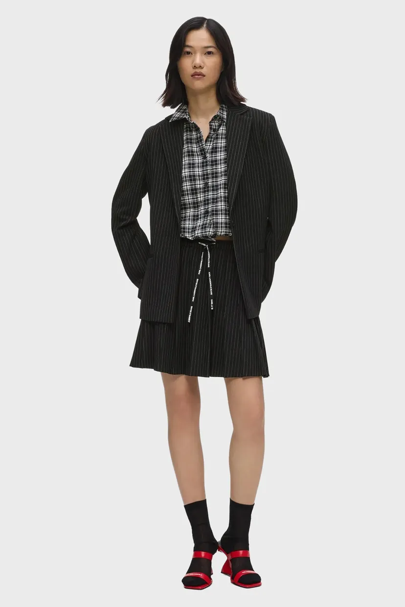Пиджак/klj pinstripe blazer 4