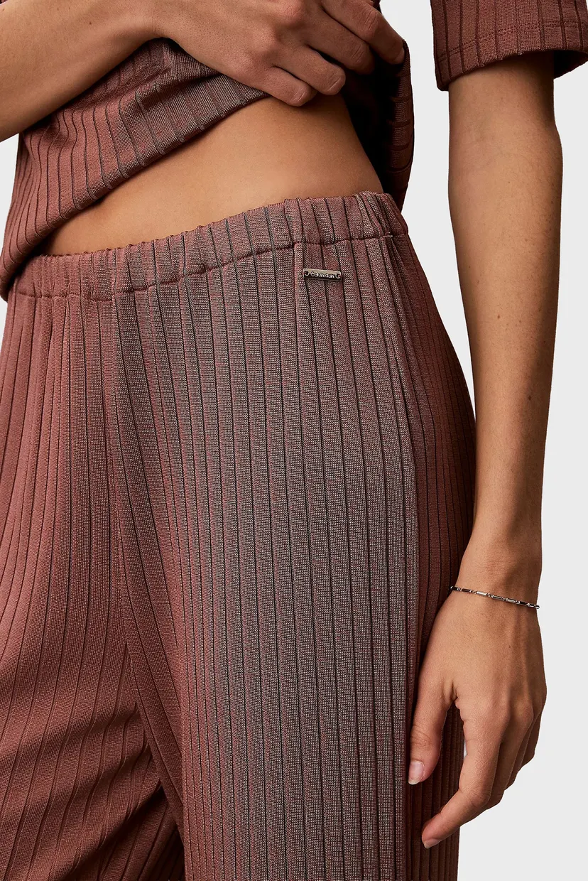 Штаны/SHINY RIB PANT 5