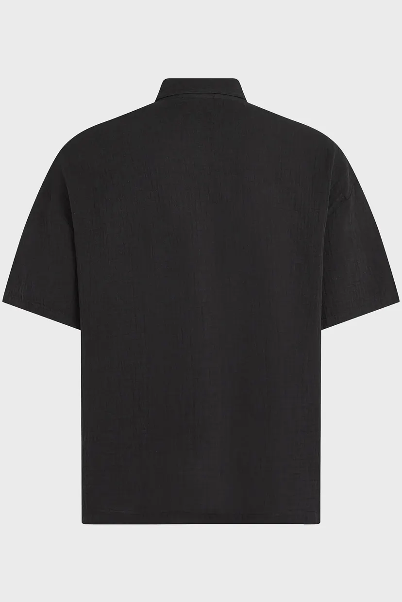 Cămașă cu mâneci scurte/KLJ SS CRINKLED SHIRT 6