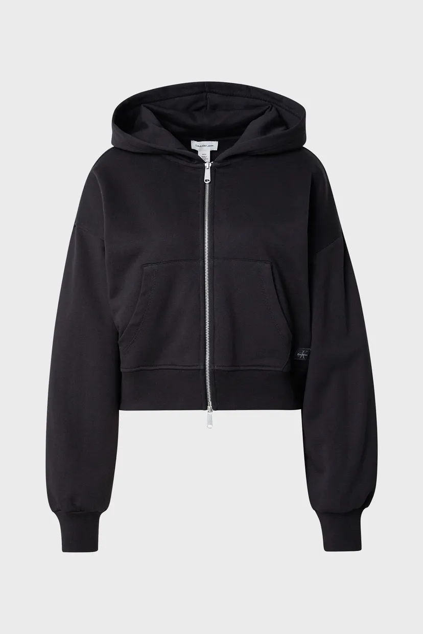 Реглан/FRENCH TERRY WOVEN LABEL FZ HOOD 5