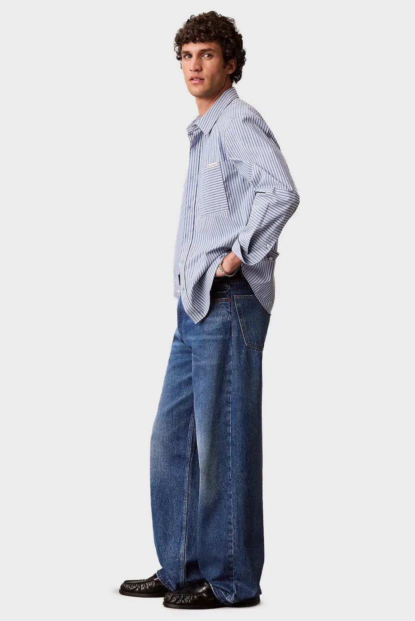 Blugi/BAGGY CK BOULDER BLUE JEAN 3